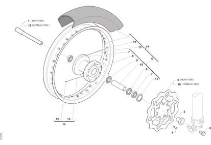 Imagem de Roda da frente