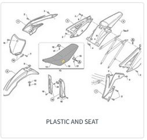 Imagem de categoria Plásticos - Selim
