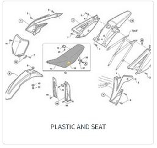 Imagem de categoria Plásticos - Selim
