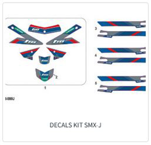 Imagem de categoria Kit de autocolantes - SMX