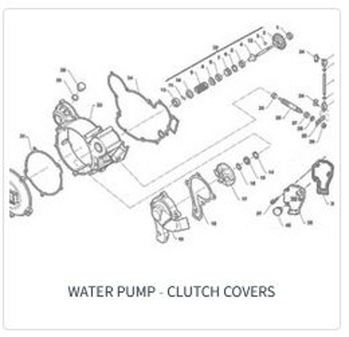 Imagem de categoria Bomba de água - Tampa da embreagem