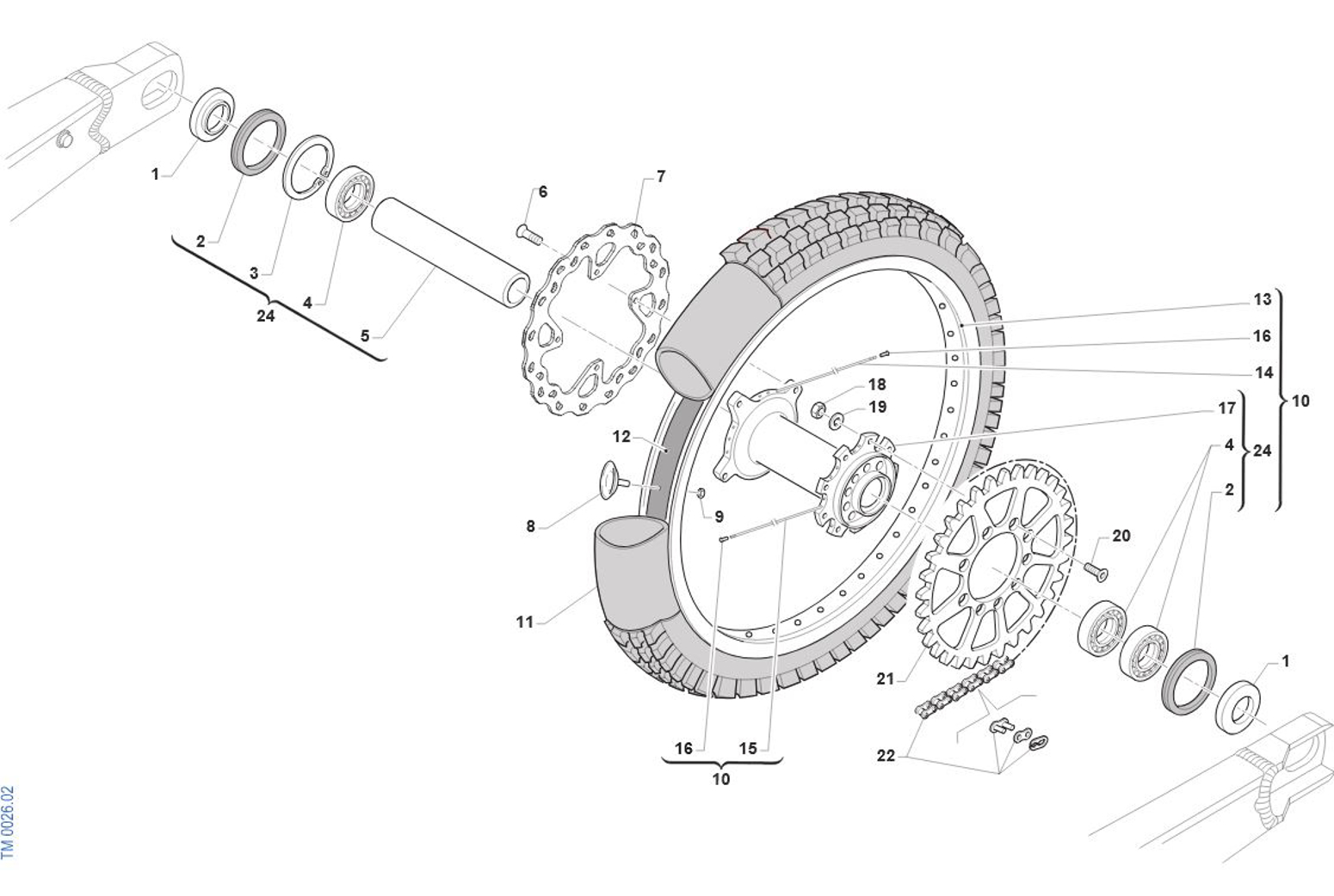 Imagem de Roda de trás