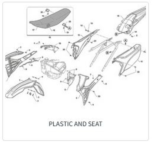 Imagem de categoria Plásticos - Selim