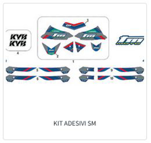 Imagem de categoria Kit de autocolantes - SM