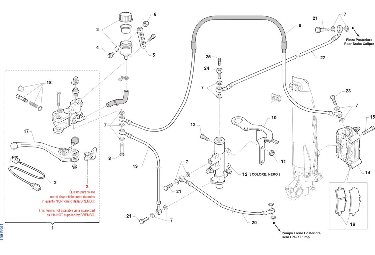 Imagem de Travão da frente