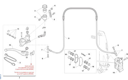 Imagem de Travão da frente