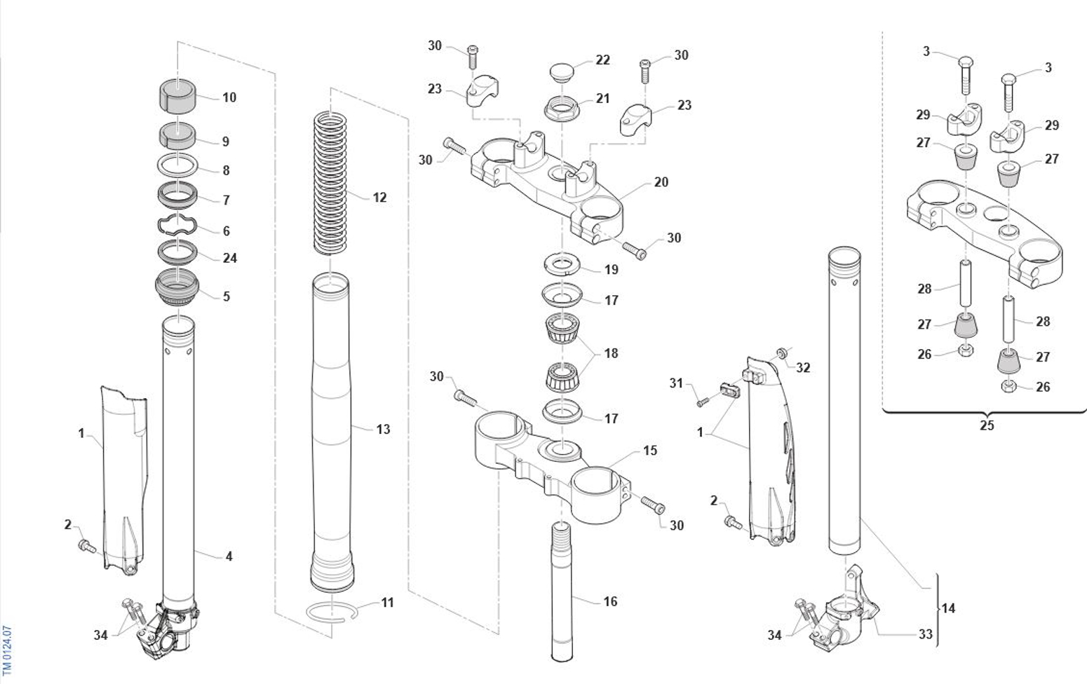 Imagem de Suspensão da frente