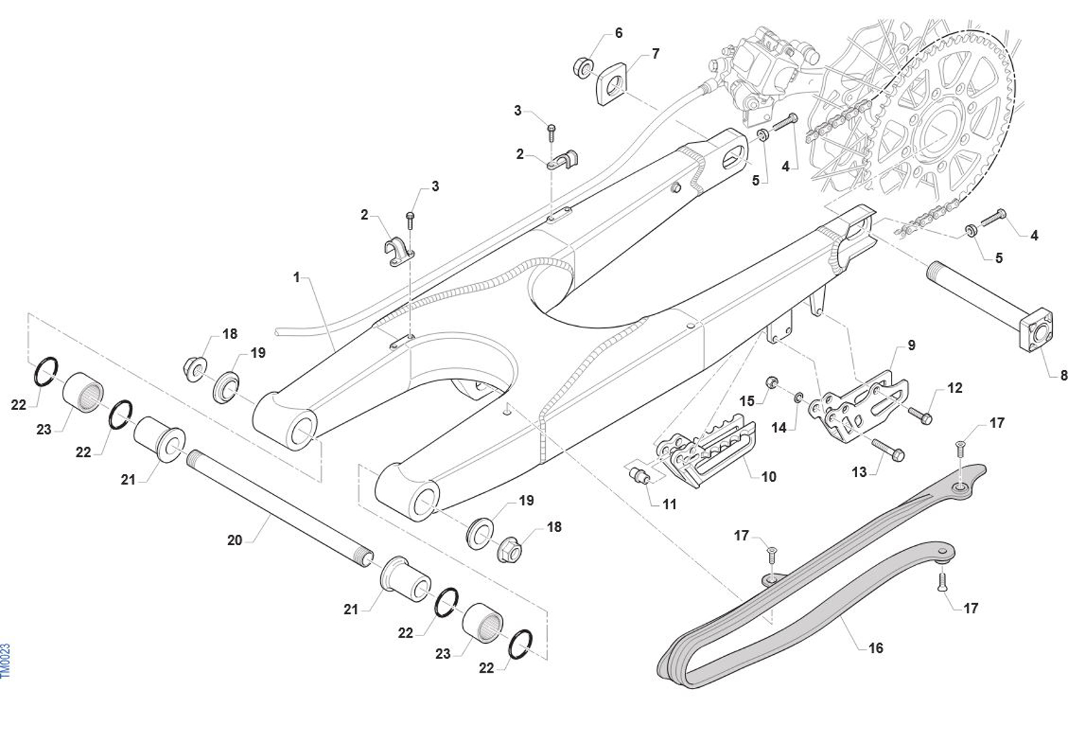 Imagem de Braço oscilante