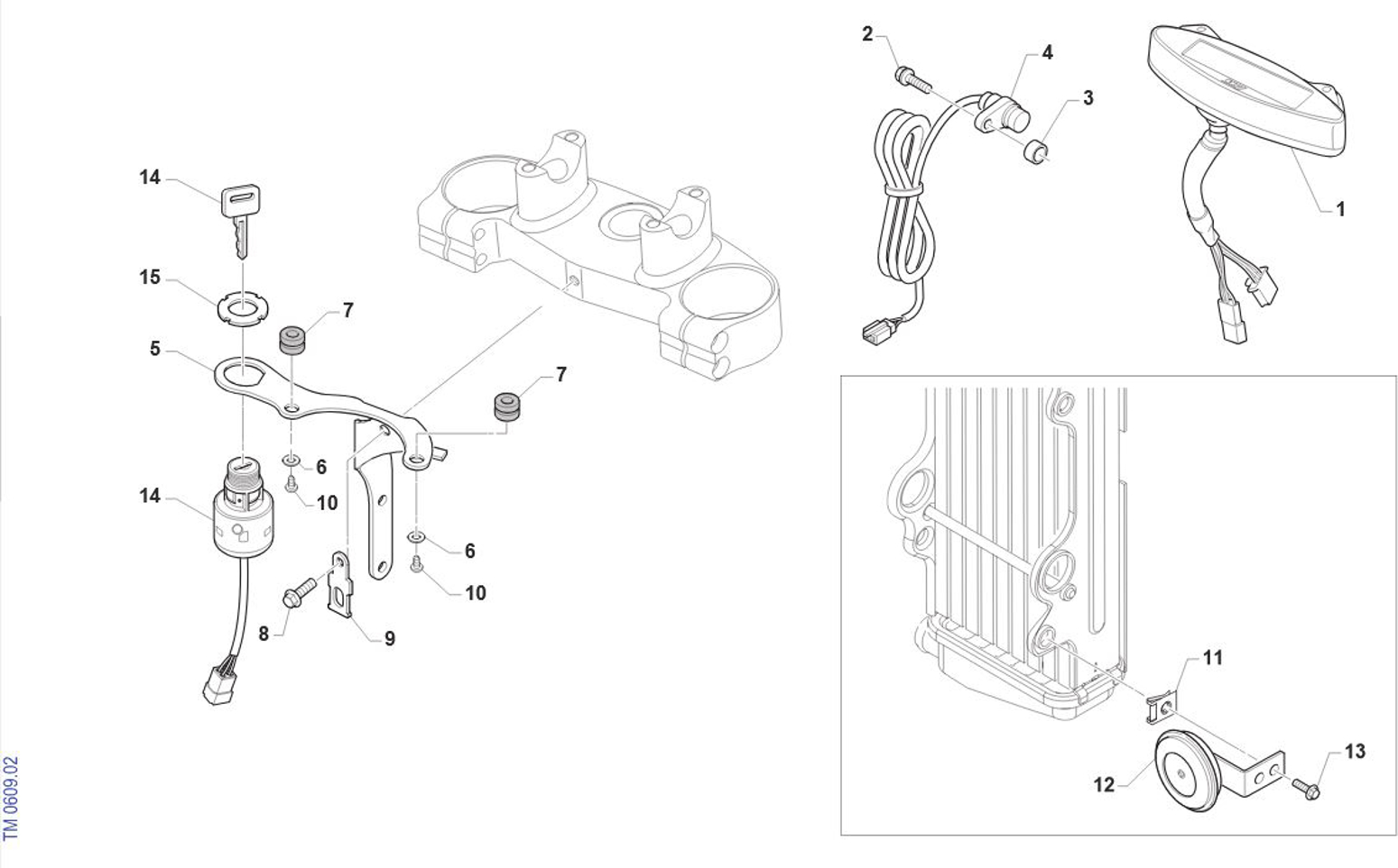 Imagem de Conta quilómetros - buzina