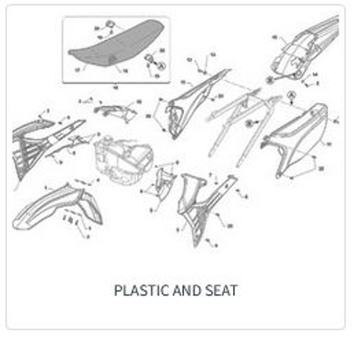 Imagem de categoria Plásticos - Selim