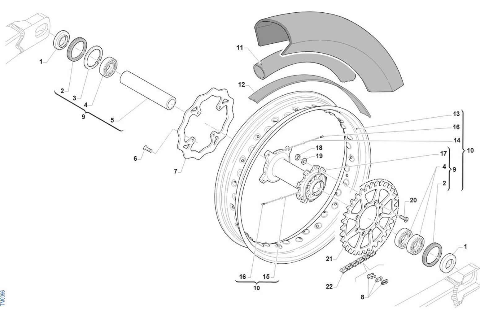 Imagem de Roda de trás
