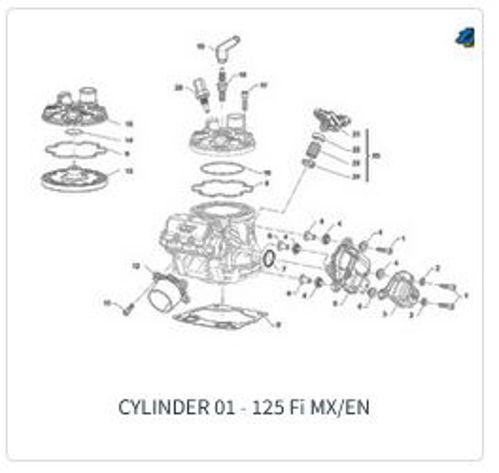Imagem de categoria Cilindro 01 125 Fi - MX/EN