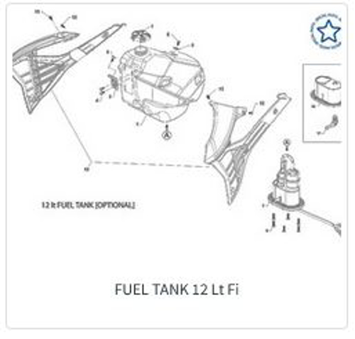Imagem de categoria Depósito de combustível 12Lt Fi