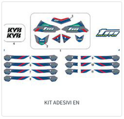 Imagem de categoria Kit de autocolantes - EN