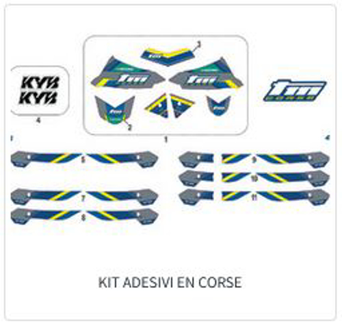 Imagem de categoria Kit de autocolantes - EN CORSE