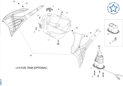 Imagem de Depósito de combustível - 12 Lt