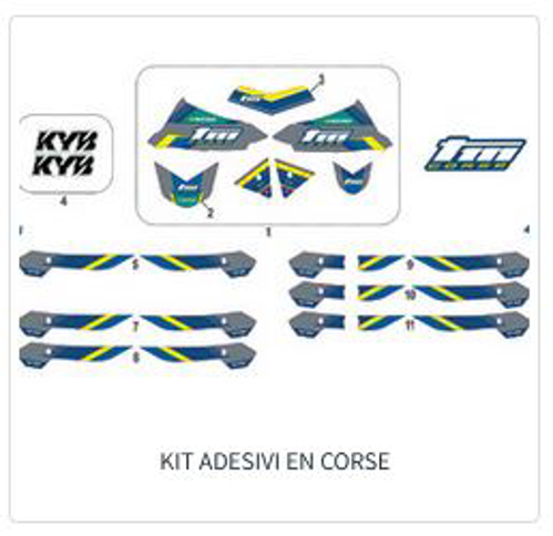 Imagem de categoria Kit de autocolantes - EN CORSE
