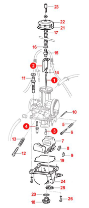 Imagem de Carburador Keihin PWK 38