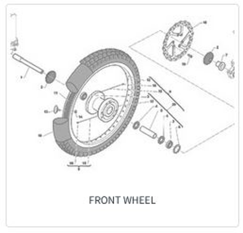 Imagem de categoria Roda da frente