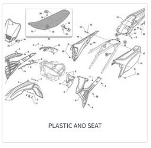 Imagem de categoria Plásticos - Selim