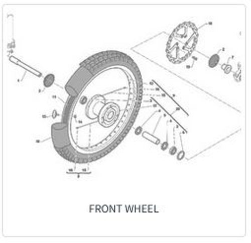Imagem de categoria Roda da frente