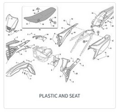 Imagem de categoria Plásticos - Selim