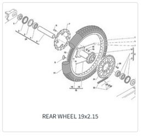 Imagem de categoria Roda de trás 19 x 2.15