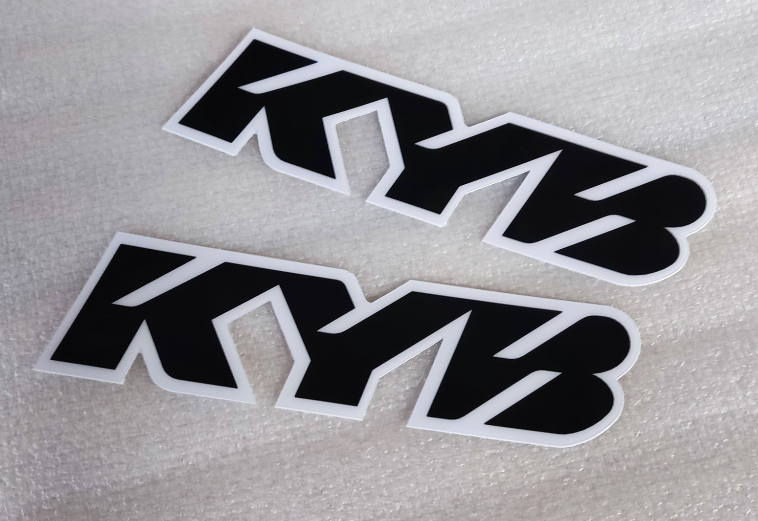 Imagem de Autocolantes supensão KAYABA pretos (par) TM Racing