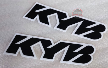 Imagem de Autocolantes supensão KAYABA pretos (par) TM Racing