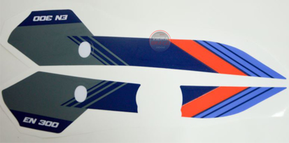 Imagem de Kit autocolantes tampas laterais TM Moto 4T 300 - 26