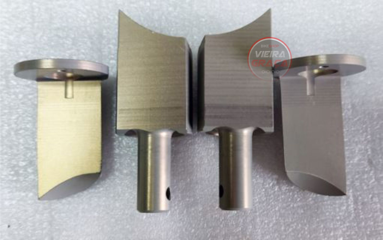 Imagem de Conj. válvulas escape RACEON comp. Suzuki RM 250 93/95