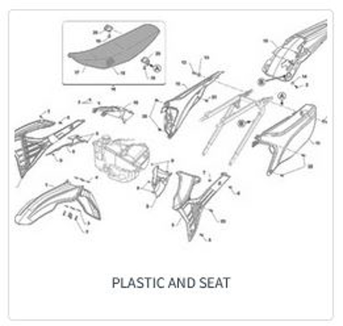 Imagem de categoria Plásticos - Selim