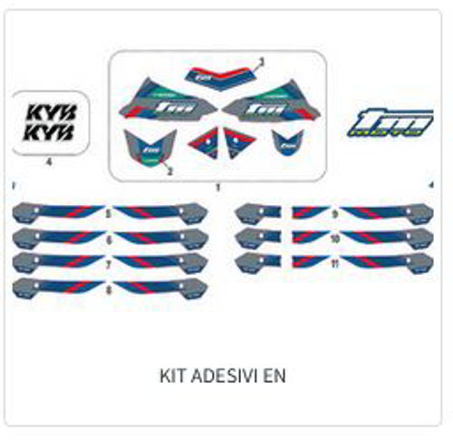 Imagem de categoria Kit de autocolantes - EN