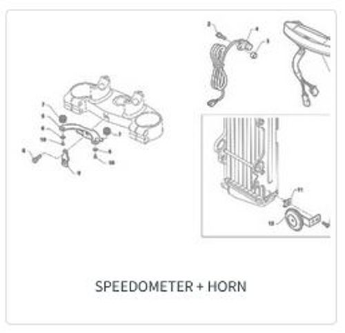Imagem de categoria Velocímetro + Buzina