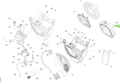 Imagem de Caixa de ar - Lubrificação