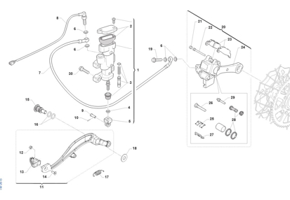 Imagem de Travão de trás