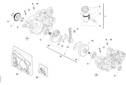 Imagem de Carter - Cambota - Piston