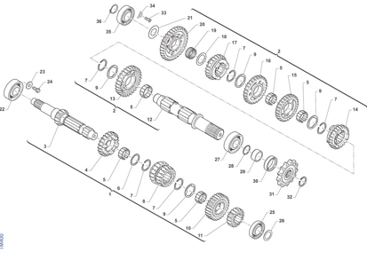 Imagem de Caixa de velocidades