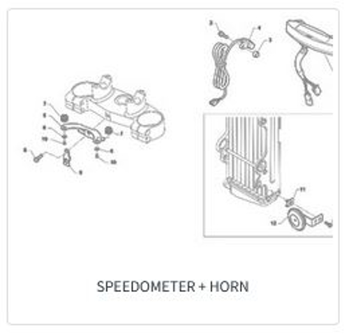 Imagem de categoria Velocímetro + Buzina