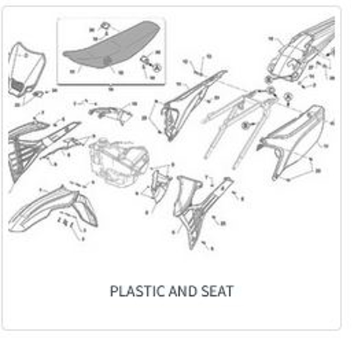 Imagem de categoria Plásticos - Selim