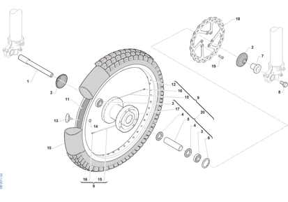 Imagem de Roda da frente