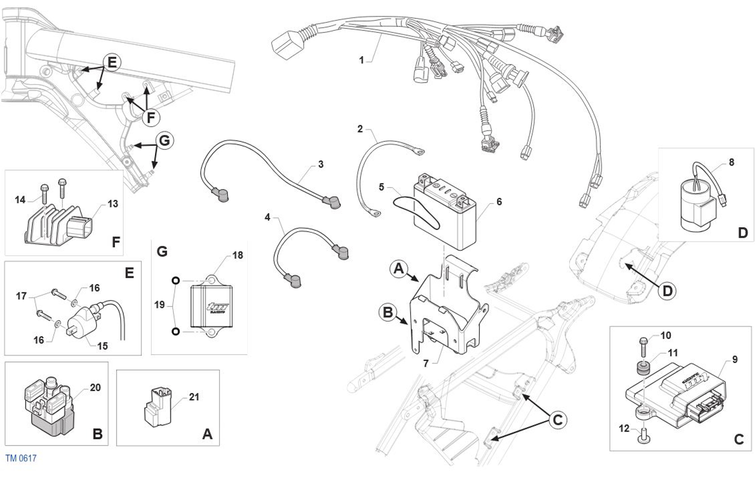 Imagem de Componentes elétricos