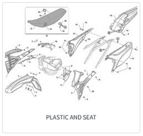 Imagem de categoria Plásticos - Selim