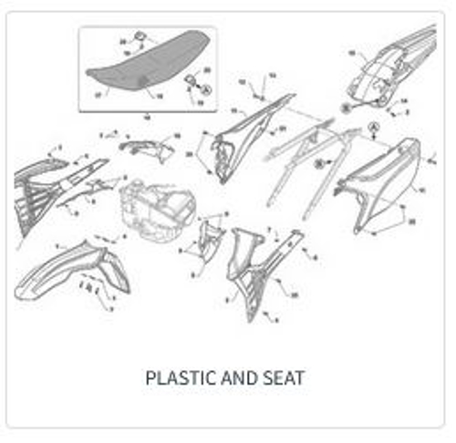 Imagem de categoria Plásticos - Selim