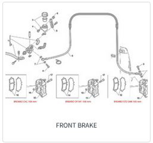 Imagem de categoria Travão da frente