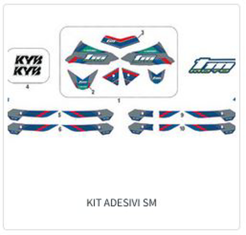 Imagem de categoria Kit de autocolantes - SM